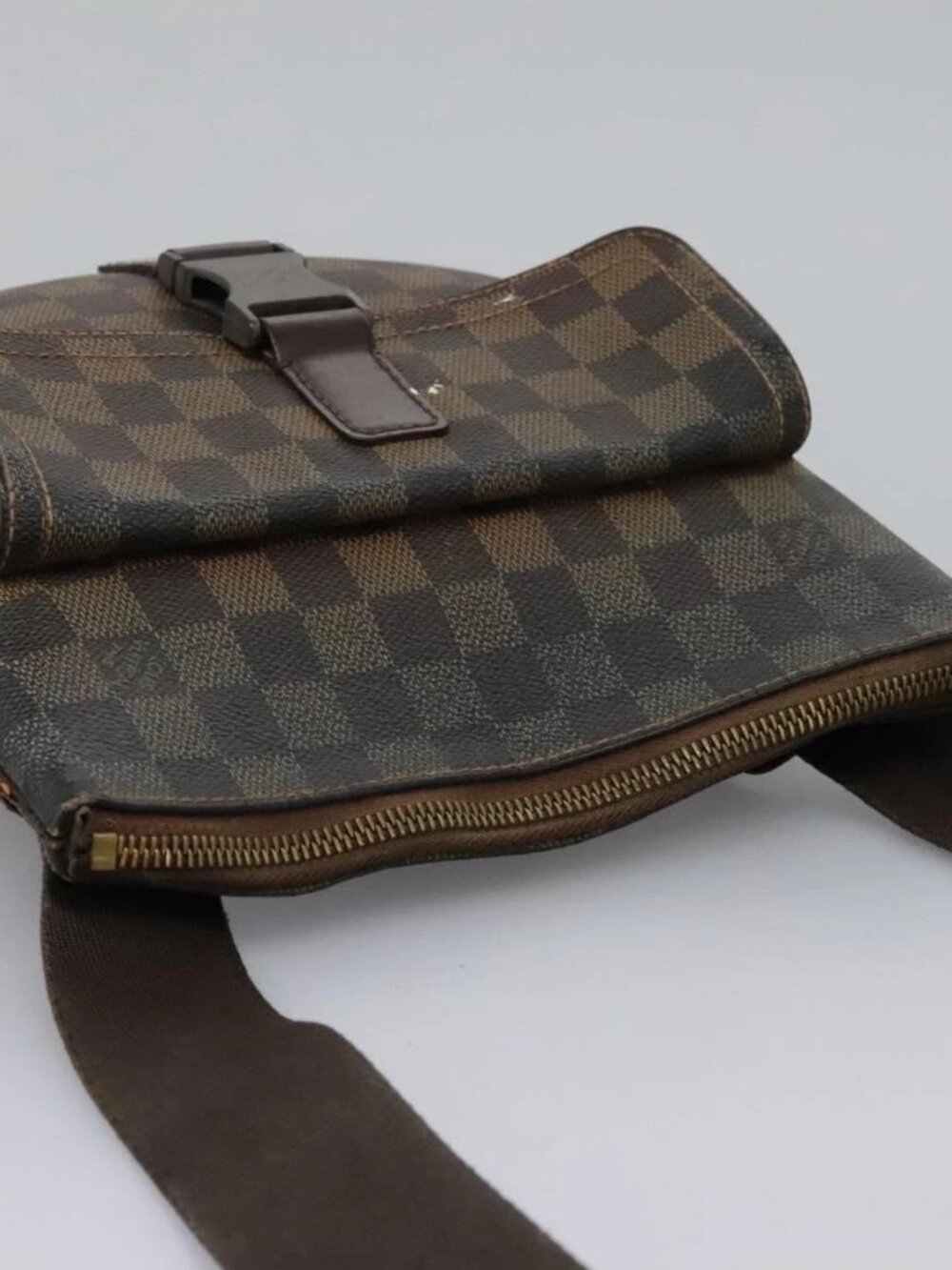 LOUIS VUITTON Damier Ebene Pochette Merwiel Shoulder Bag N51127 LV Auth nb153 - Picture 7 of 16